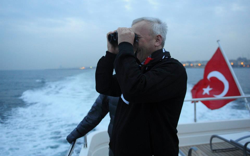 Sir Craig Reedie on the Bosphorus