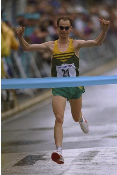 Steve Moneghetti wins in Victoria 1998