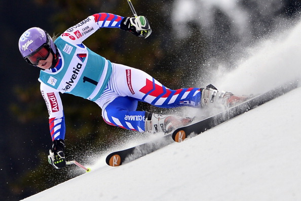 Tessa Worley won gold in the giant slalom at the 2013 FIS Alpine Skiing World Championships last month