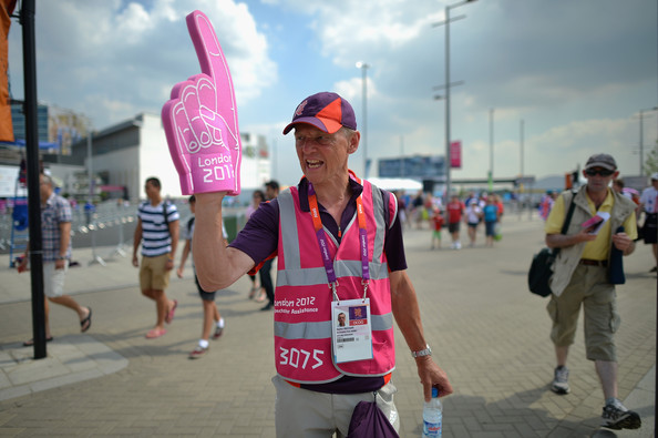 london 2012 volunteer