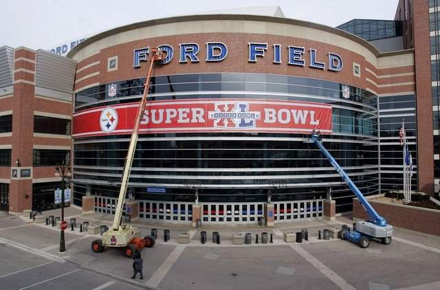 Ford Field Detroit Super Bowl 2006
