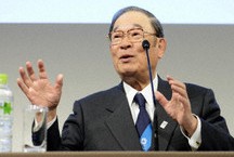 Fujio Cho presents to IOC Evaluation Commission in Tokyo March 5 2013