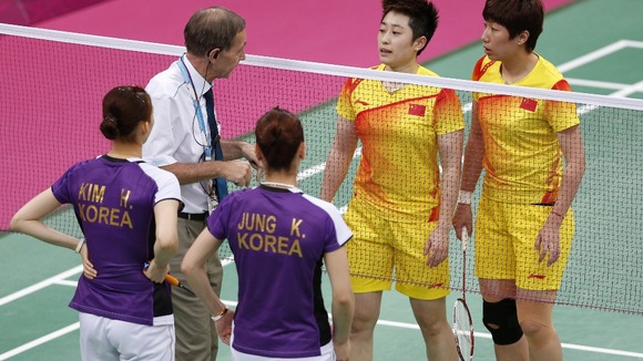 Match fixing in badminton London 2012