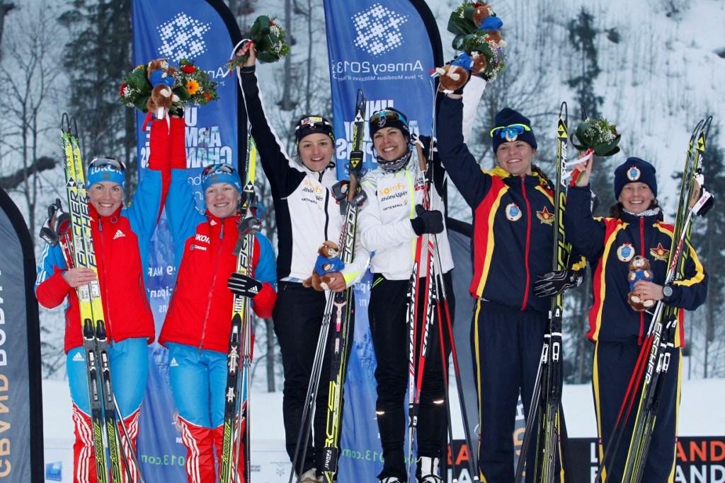womens nordic ski team sprint