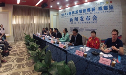 Chengdu UIPM Press Conference April 16 2013