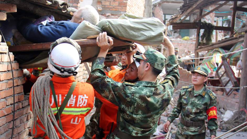 Chengdu earthquake April 20 2013