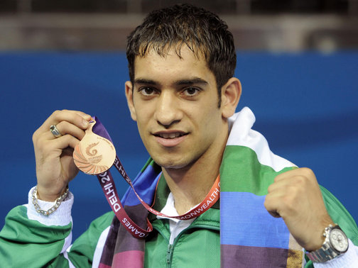 Haroon Khan won bronze for Pakistan at the Delhi 2010 Commonwealth Games