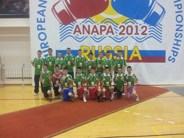 Ireland team European Schoolboy Boxing Championships