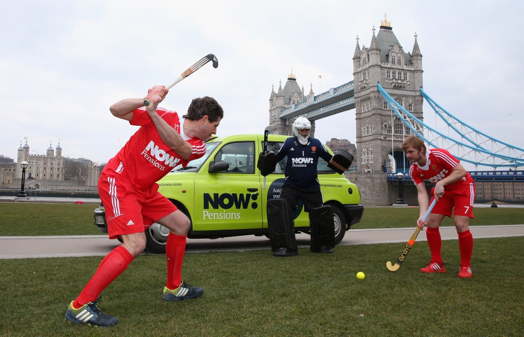 NOW Pensions England Hockey Launch April 2013 c Getty Images 1