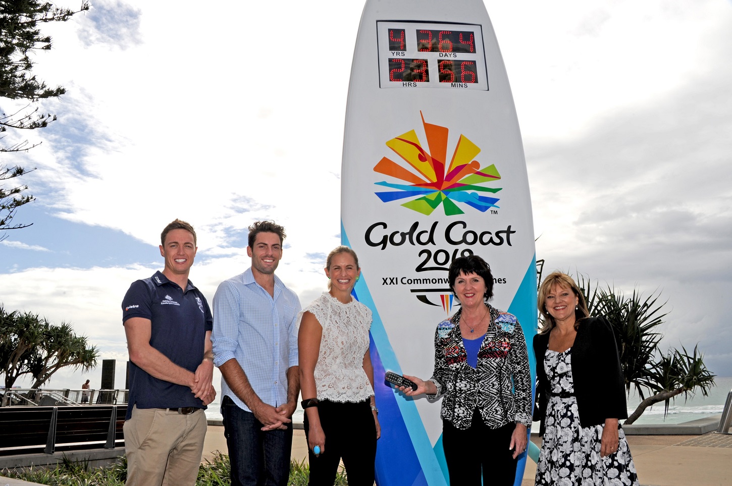 New Gold Coast 2018 countdown clock