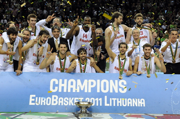 Spain are the two-time reigning European basketball champions