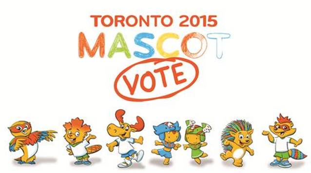 Toronto 2015 mascots