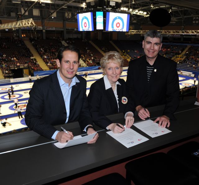 World Curling signs deal with Canada