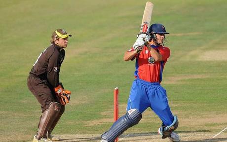 Alastair Cook playing Twenty20 cricket