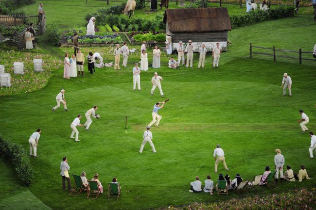 Cricket during London 2012 Opening Ceremony