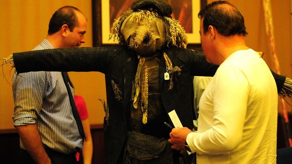 London 2012 scarecrow sold at auction April 27 2013