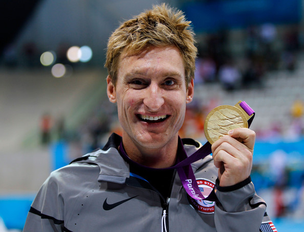 Bradley Synder with gold medal
