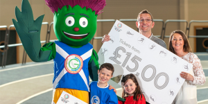 Clyde with Glasgow 2014 ticket