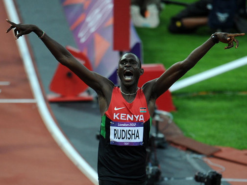 David Rudisha wins 800m London 2012