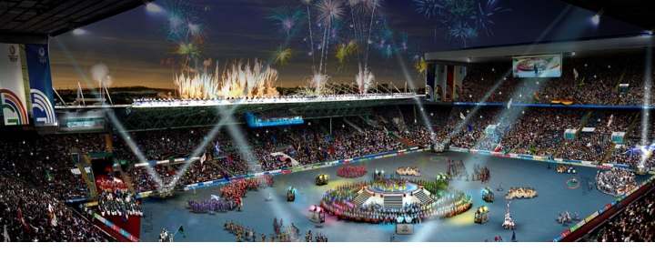 Glasgow 2014 opening ceremony