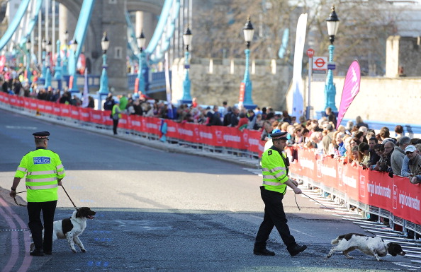 London Marathon security April 21 2013