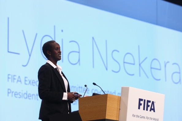 Lydia Nsekera is considered the favourite for the first female FIFA Executive Committee seat