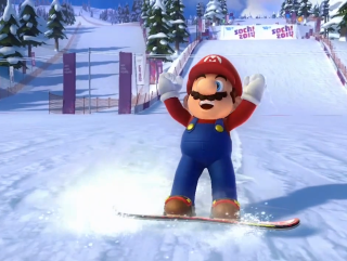 Mario  Sonic Sochi 2014