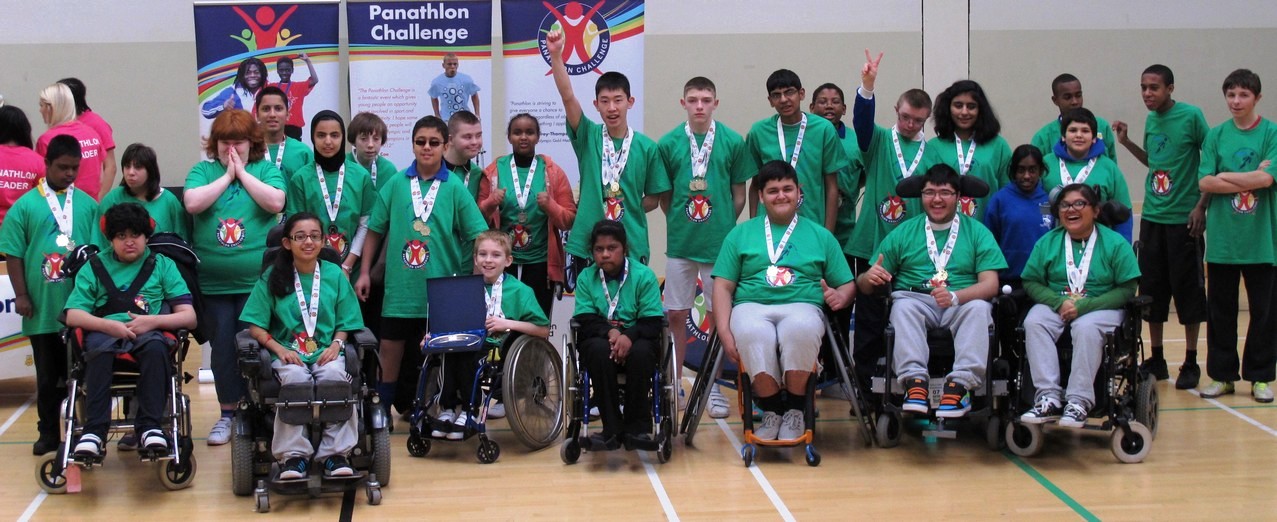Panathlon provides multisport competitions for over 3000 disabled children each year