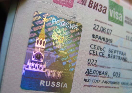 Russian visa