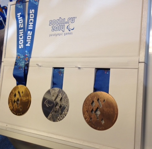 Sochi 2014 medals Paralympics