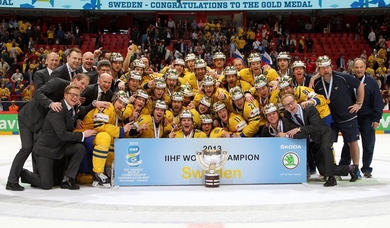 Sweden IIHF champions 2013