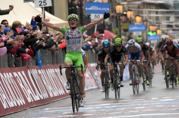 Enrico Battaglin wins stage 7 Giro dItalia May 7 2013