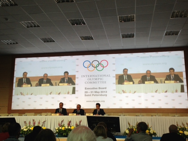 IOC 2020 sports decision St Petersburg May 29 2013