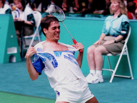 Poul-Erik Høyer wins Olympic gold medal Atlanta 1996