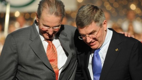 Thomas Bach with Jacques Rogge