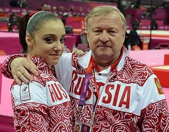 Alexander Alexandrov and Aliya Mustafina