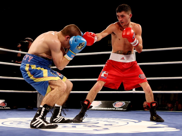 Andrew Selby in the ring for british lionhearts