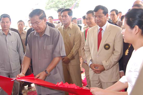 Cambodia PM opens new NOC