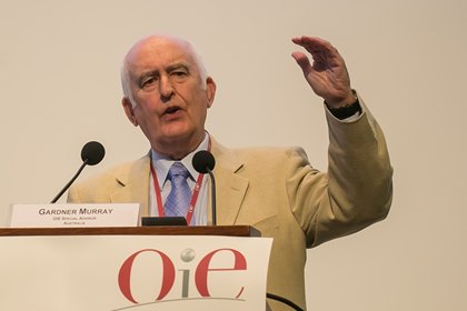 Gardner Murray addressed delegates at the OIE General Session 2013