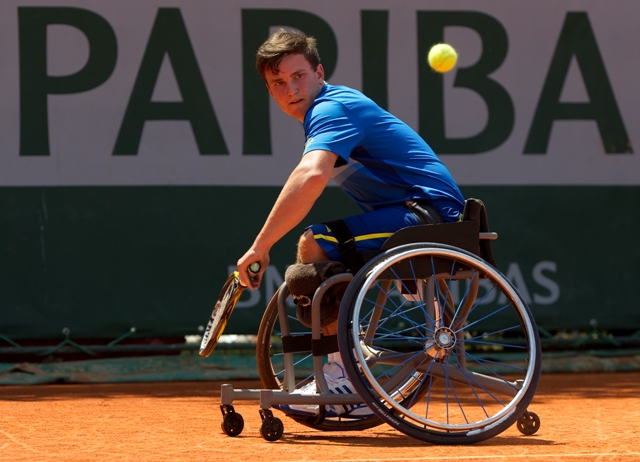 Gordon Reid wheelchair tennis Paris June 5 2013