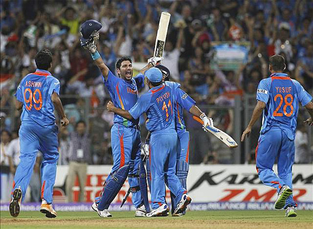 India win 2011 cricket World Cup