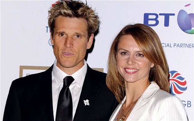 James Cracknell with Beverley Turner at BT Ball