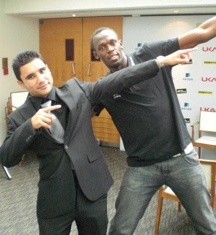 Picture with Usain Bolt