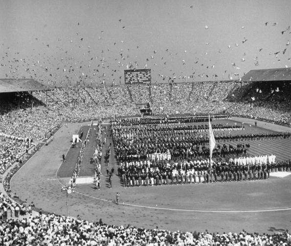 The London 1948 Opening Ceremony was a far cry from that of the London 2012 Games