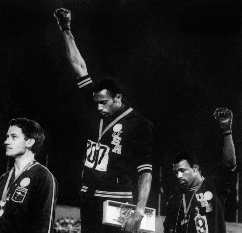 Tommie Smith and John Carlos Black Power Salute