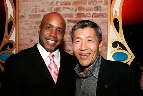 Will Chang with Barry Bonds