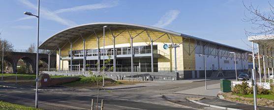 Worcester Arena exterior