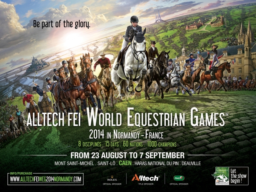 World Equestrian Games 2014 poster