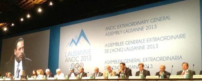 ANOC Extraordinary General Meeting Lausanne June 15 2013