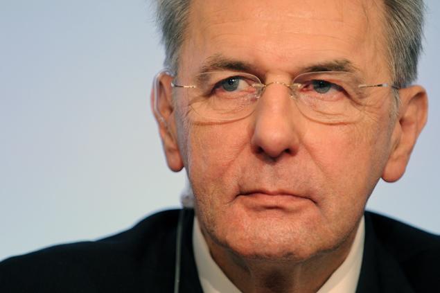 Jacques Rogge looking old